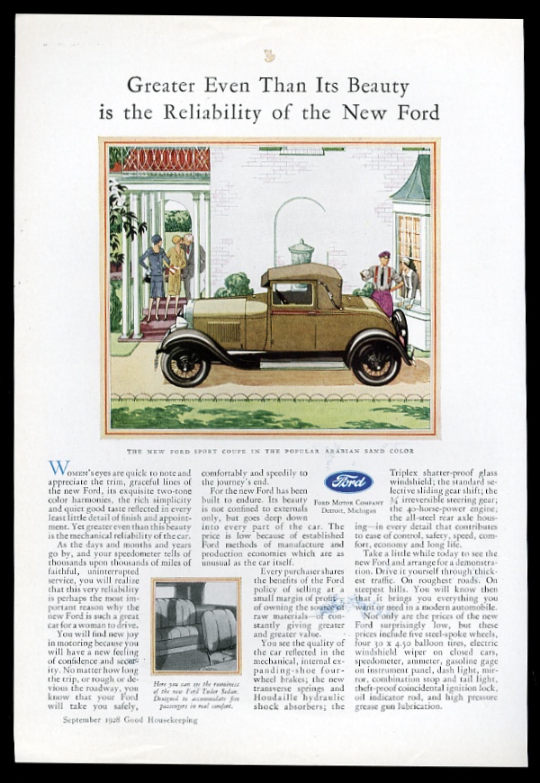 Vintage advertising - ford model a #5