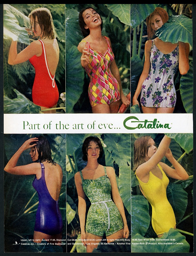 vintage catalina swimwear