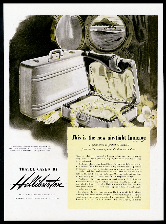 halliburton suitcase vintage