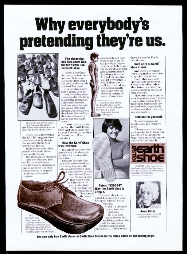 earth shoes 1975